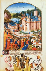 Assedio del Castello di Derval di Pierre La Baud da Unbekannt Unbekannt