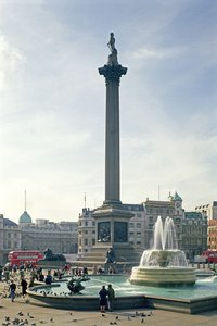 Colonna di Nelson, costruita 1840-43 da Unbekannt Unbekannt