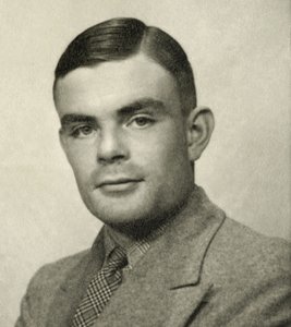Ritratto di Alan Mathison Turing