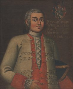 Ritratto di Michal Kubínyi da Unbekannt Unbekannt