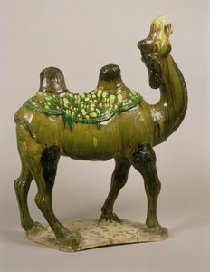 Cammello cinese di terracotta piangente, Dinastia Tang, VIII secolo