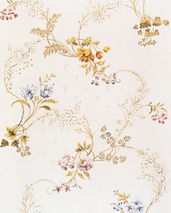 Design floreale asimmetrico rococò di Anna Maria Garthwaite, 1744