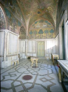 Sala di Ruggero di artigiani arabi e bizantini, Palazzo dei Normanni, Palermo, Italia da Unbekannt Unbekannt
