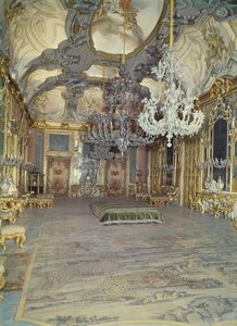 Salone del Palazzo Gangi, Palermo, costruito c.1650 da Unbekannt Unbekannt