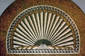 Mosaico di conchiglie, Insula II Edificio I 130-150 d.C. da Unbekannt Unbekannt