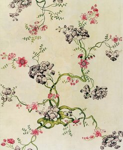 Disegno di seta di Anna Maria Garthwaite, 1740