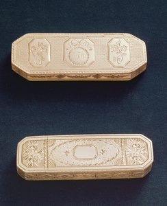 Scatole per stuzzicadenti in argento di Samuel Pemberton, Birmingham, 1791 da Unbekannt Unbekannt