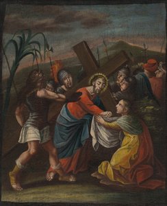 Santa Veronica (6ª stazione della Via Crucis) da Unbekannt Unbekannt