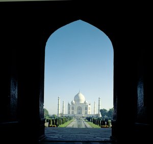 Taj Mahal, Agra, costruito nel 1647