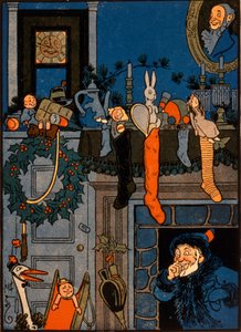 La notte prima di Natale, di Denlow, 1903 da Unbekannt Unbekannt