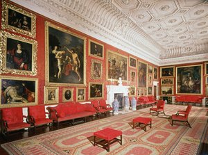 La Galleria dei Quadri, Corsham Court, Wiltshire da Unbekannt Unbekannt