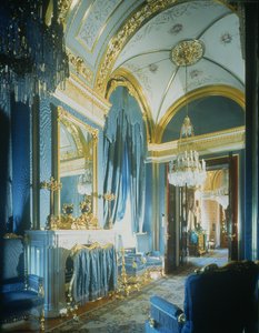 La Camera da Letto dello Zar negli Appartamenti Privati del Grande Palazzo del Cremlino da Unbekannt Unbekannt