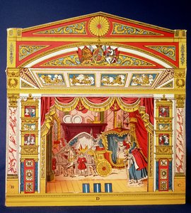 Teatro giocattolo, fine XIX secolo da Unbekannt Unbekannt
