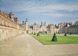 Cortile del cavallo bianco, Palazzo di Fontainebleau da Unbekannt Unbekannt
