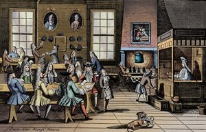 Caffetteria del XVIII secolo da Unbekannter Künstler