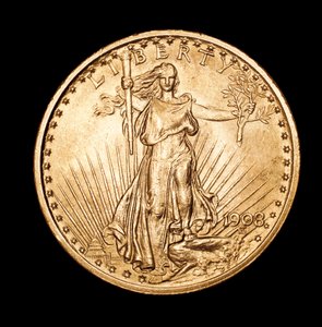 Moneta da 20 dollari, USA da Unbekannter Künstler