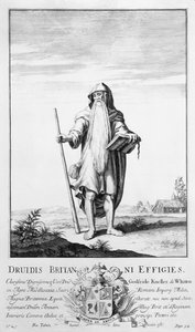 Un Druido (incisione)