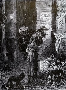 Un raccoglitore di stracci francese da Unbekannt