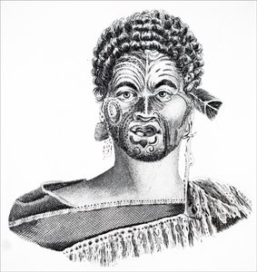 Un capo Maori da Unbekannt