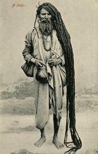 Un Fakir musulmano, India da Unbekannter Künstler