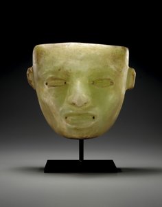 Una maschera di pietra Teotihuacan, c. 450-650
