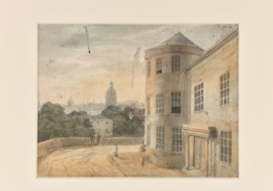 Una vista del Crescent, Cambridge Street, Birmingham da Unbekannt