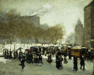 Una giornata invernale in città