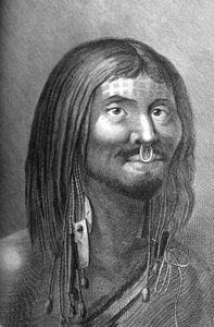 Un uomo nativo del NOOKTA da Unbekannter Künstler