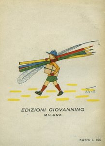 Un scolaro con penna e matite. Album musicale per bambini. Edizioni Giovannino, sd