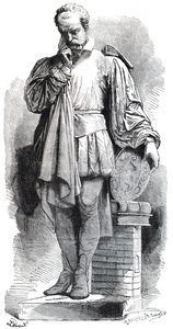 Una statua di Bernard Palissy