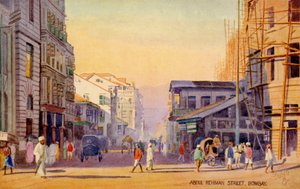 Via Abdul Rehman, Mumbai (Bombay) da Unbekannter Künstler