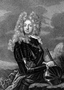 Adrien Maurice conte di Ayen 1678-1766, 3° duca di Noailles (incisione)