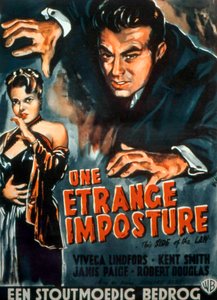 Locandina del film Ce côté de la loi di Richard Bare con Viveca Lindfors e Kent Smith 1950 da Unbekannt