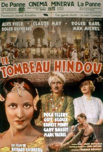 Poster del film Le tombeau Hindou di Richard Eichberg 1938 da Unbekannt