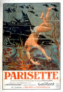 Locandina del film Parisette di Louis Feuillade 1921 film muto da Unbekannt