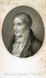 Alessandro Volta (conte Alessandro Giuseppe Anastasio Volta) da Unbekannt