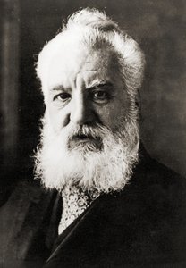 Alexander Graham Bell, c.1920 (foto in bianco e nero) da Unbekannter Künstler