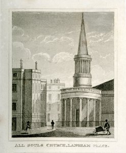 Chiesa di All Souls, Langham Place da Unbekannt
