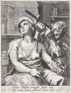 Incisione allegorica dell