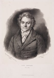 Alois Senefelder, inventore tedesco della litografia, inizio XIX secolo da Unbekannt