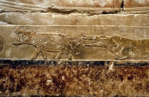 Antico Egitto: Saqqara: tomba di Ti (dettaglio)