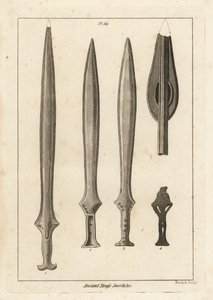 Antiche spade di bronzo