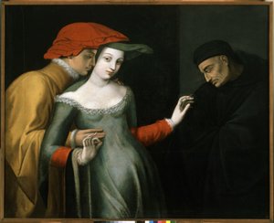 Dipinto anonimo del XVI secolo, Musee Granet, Aix en Provence da Unbekannter Künstler