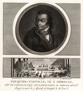 Antoine Quentin Fouquier-Tainville, Pubblico Ministero, Tribunale Rivoluzionario, ghigliottinato 1795