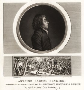Antoine Samuel Bonnier, Ministro Plenipotenziario della Repubblica Francese