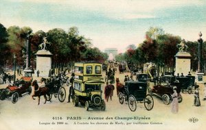 Avenue des Champs-Élysées, Parigi, c. 1900