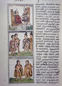 Società azteca, Libro IV del Codice Fiorentino, versione bilingue in spagnolo e nahuatl, Storia generale delle cose della Nuova Spagna, Civiltà azteca