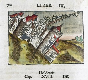 Edifici rovesciati durante un terremoto da Unbekannt