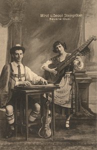Bavaria-Duo, Germania, c.1910 (cartolina) da Unbekannter Künstler