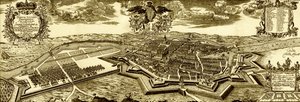 Berlino e dintorni alla fine del XVII secolo da Unbekannter Künstler